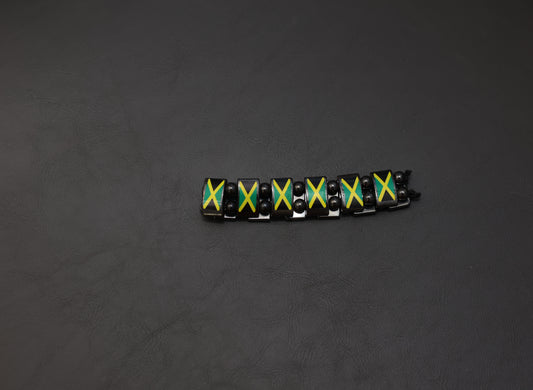 Jamaican Flag Bracelet