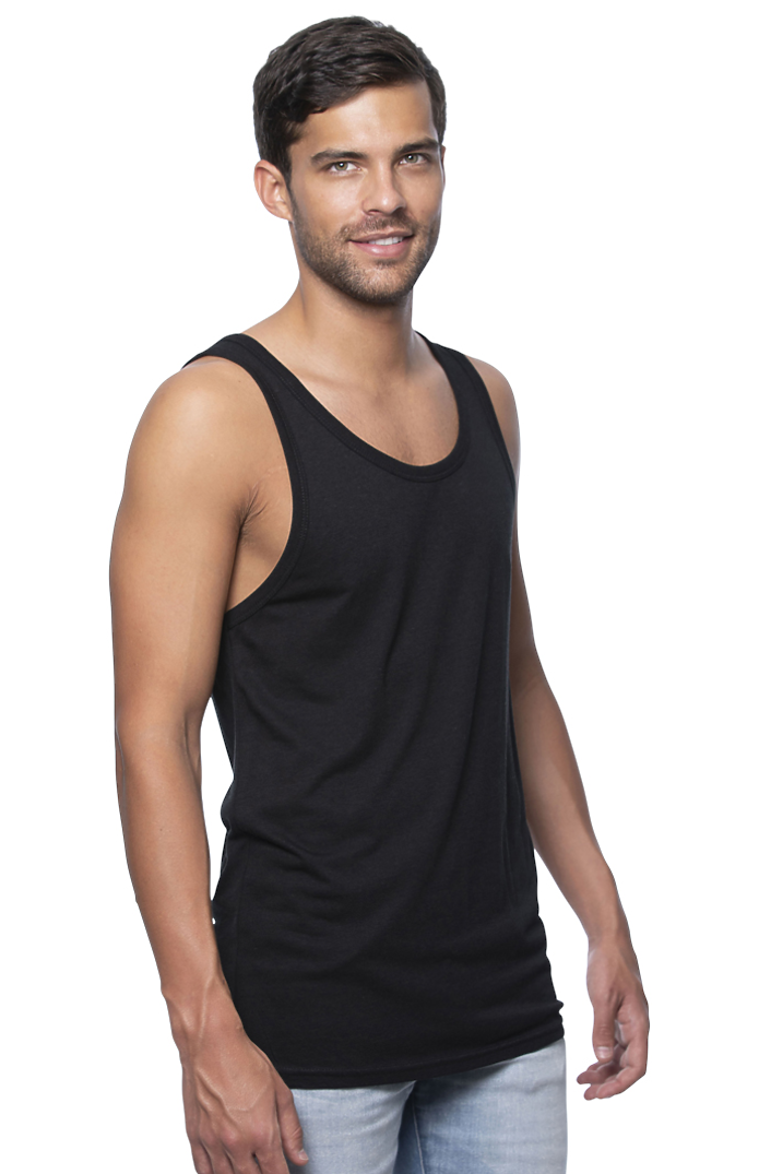 MALE/UNISEX VISCOSE BAMBOO ORGANIC COTTON TANK TOP